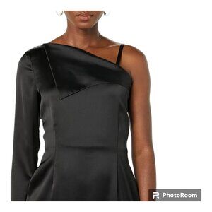 Making the Cut Season 3 Episode 3 Satin One-Shoulder Asymmetric Dress SZ XXL